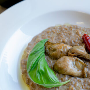 ポルチーニの玄米クリームリゾット